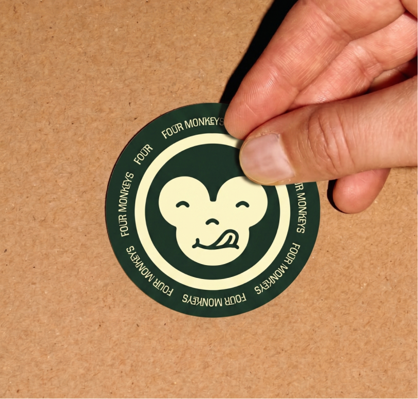 Photo of a man in a room using a tablet computer